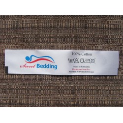 3-colour satin labels