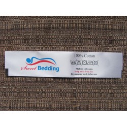 3-colour satin labels