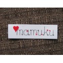 Nailoninės etiketės 45x250mm su 3 spalvų spauda (1000 vnt.)