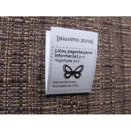 Nylon foldable labels