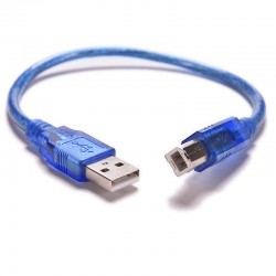 USB A-B kabelis (~30cm)