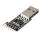 RS232 UART TTL konverteris su CP2102 (USB)