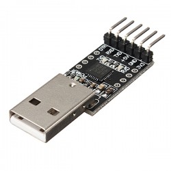 RS232 UART TTL konverteris su CP2102 (USB)