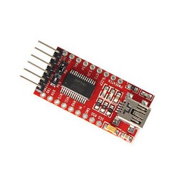 RS232 UART TTL konverteris su FT232RL (USB)