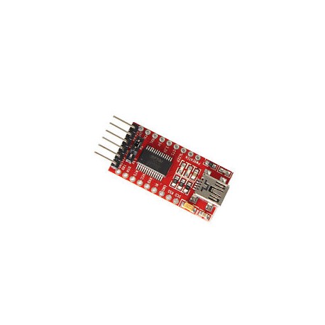 RS232 UART TTL konverteris su FT232RL (USB)