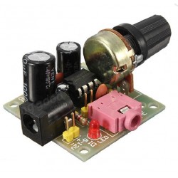 Audio stiprintuvo su LM386 modulis