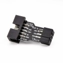 ATMEL ISP 6pin to 10pin adapteris