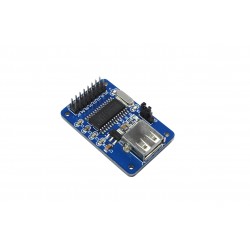 USB host modulis su CH376 (UART/SPI)