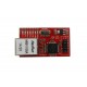 W5100 ethernet mini modulis