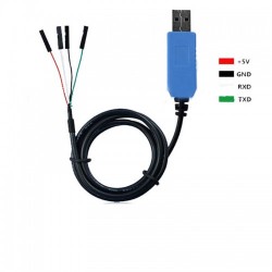 RS232 UART TTL konverteris su PL2303 (USB)