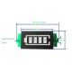DC voltmetras - indikatorius 2s LiPo akumuliatorių baterijoms