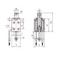 Strypinis elektromagnetas (4N) DC 12V 3,6W