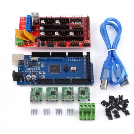 3D spausdintuvo RAMPS 1.4 (CNC valdiklio) rinkinys