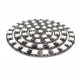 24+16+12+8+1 RGB LED matrica su valdikliu WS2812