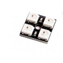 2x2 RGB LED matrica su valdikliu WS2812