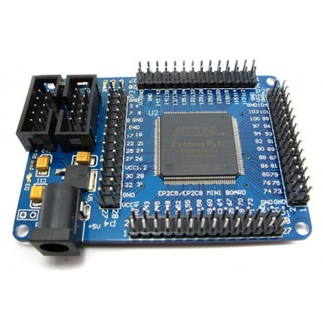 ALTERA FPGA Cyclone II EP2C5T144 pagrindinė plokštė