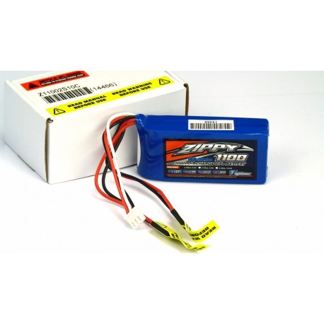 Zippy Flightmax 1100mAh 6,6V 2S LiFePo4 akumuliatorių baterija