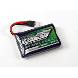 Turnigy nano-tech 500mAh 1S 3,7V 25C LiPo akumuliatorių baterija