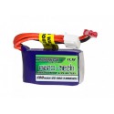 Turnigy nano-tech 180mAh 11,1V 3S 25C-40C LiPo akumuliatorių baterija