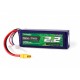 Turnigy nano-tech 2200mAh 11,1V 3S 25C-50C LiPo akumuliatorių baterija