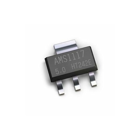 AMS1117-5.0 įtampos reguliatorius (LDO) 5V iki 800mA