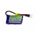 Turnigy nano-tech 260mAh 1S 3,7V 35C-70C LiPo akumuliatorių baterija