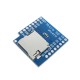 WeMos D1 mini micro SD kortelės plokštė