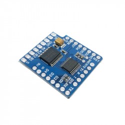 WeMos D1 mini 2x H-bridge variklių valdymo plokštė I2C su TB6612FNG