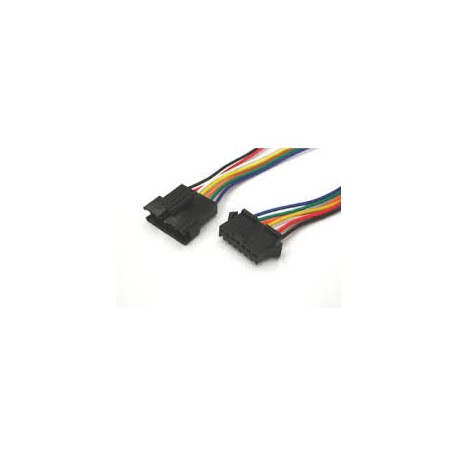 JST SM2.54 lizdas ir kištukas su laidais 7pin
