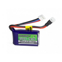 Turnigy nano-tech 180mAh 2S 7,4V 25C-50C LiPo akumuliatorių baterija