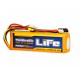 HobbyKing LiFe 1500mAh 9,9V 3S LiFePo4 akumuliatorių baterija