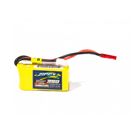 Zippy Compact 350mAh 7,4V 2S 20C-40C LiPo akumuliatorių baterija