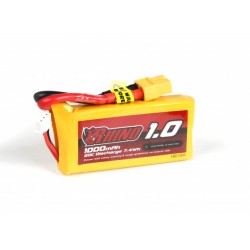 Rhino 1000mAh 7,4V 2S 20C LiPo akumuliatorių baterija su XT60