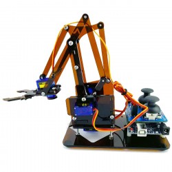 Roboto - manipuliatoriaus ranka su servo ir valdymo elektronika