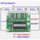 Ličio baterijų krovimo/iškrovimo apsaugos modulis 3s 20A