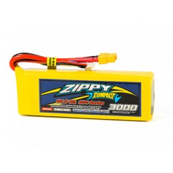Zippy Compact 3000mAh 18,5V 5S 20C-40C LiPo akumuliatorių baterija