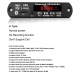 USB/microSD/FM/Line in/Bluetooth MP3, FLAC, WMA, APE audio grotuvas
