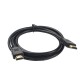 1,5m HDMI kabelis su HDMI mini ir HDMI micro adapteriais