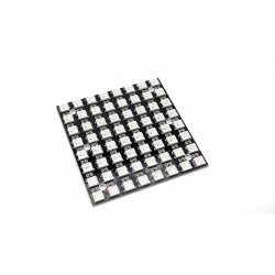 8x8 RGB LED matrica su valdikliu WS2812