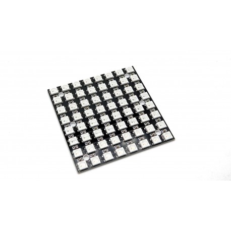 8x8 RGB LED matrica su valdikliu WS2812