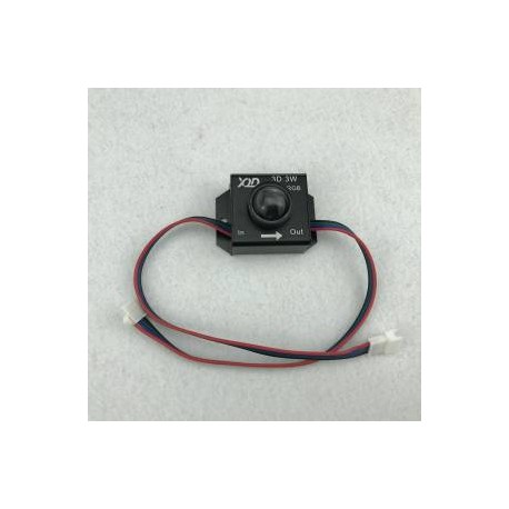 WS2811 3W RGB LED modulis su aliuminiu korpusu