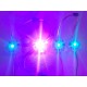 WS2811 3W RGB LED modulis su aliuminiu korpusu