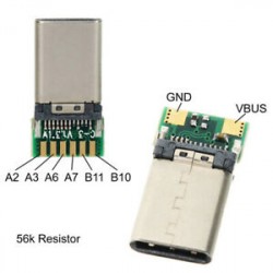 USB 3.1 Type-C jungties (kištuko) modulis