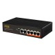6 portų PoE komutatorius (Fast Ethernet switch) TXE011