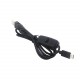 USB type C maitinimo kabelis su jungikliu (1m)