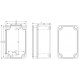 Plastikinis korpusas 130x80x70 mm IP67