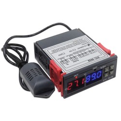 STC-3028 Temperatūros ir oro drėgnumo palaikymo termostatas (12V)