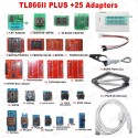 Programatorius TL866II Plus su 25 adapteriais(XGECU MiniPro)