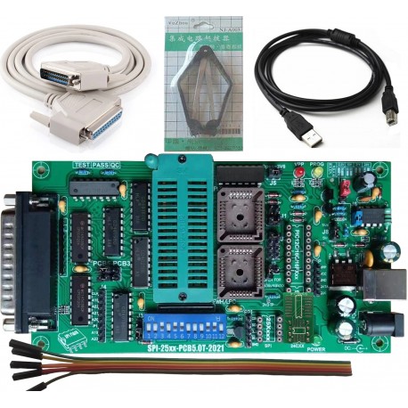 Willem PCB5.0E (0.98d12) parallel EEPROM ir FLASH atminties mikroschemų programatorius