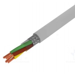 Automatikos kabelis LiYCY 4x0,5mm2 PVC ekranuotas (1m)